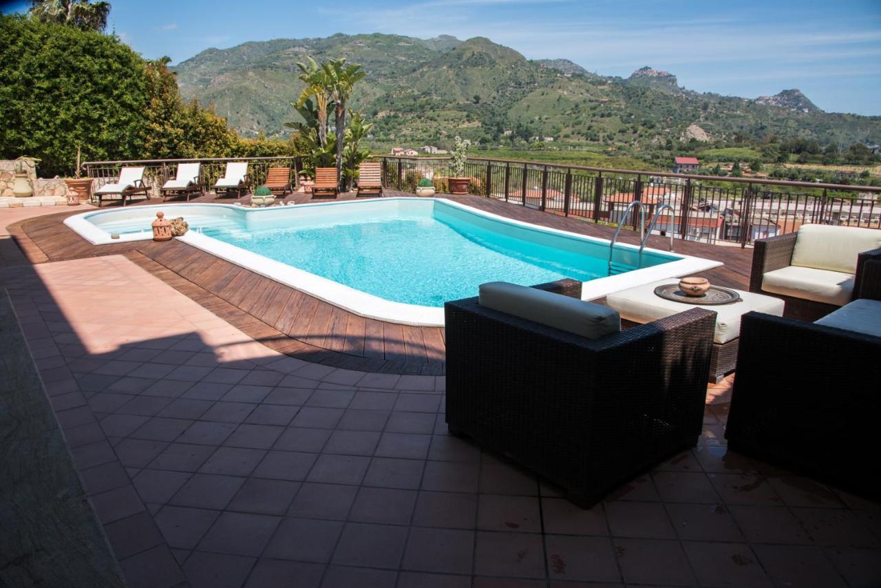 Villa Carly Taormina Apartment With Private Pool Trappitello Ngoại thất bức ảnh